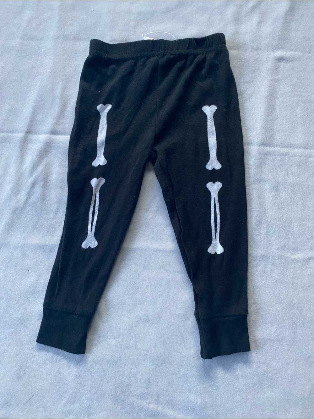 NWOT Halloween Skeleton 2T Black Knit Pants